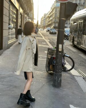 Akane Moriya Instagram - ⁡
Paris Vlog🤍🤍🤍
#fashion #ootd #私服
Tops @fray_id 
Bottoms @the_newhouse 
Outer @pullman_boutique 
Boots @therow 

#6tharrondissement 
#paris
#akanensstyle
#youtube
#守屋茜