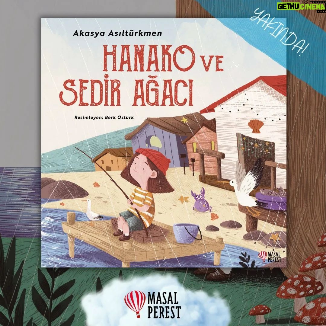 Akasya Asıltürkmen Instagram - Hanako, bir akşam köyüne dönerken aniden bastıran yağmur nedeniyle her sabah dertleştiği sedir ağacının kovuğuna sığınır. Fakat o da ne? Sedir ağacından sesler gelmeye başlar… Akasya Asıltürkmen yazdı, Berk Öztürk resimledi. "Hanako ve Sedir Ağacı” çok yakında!