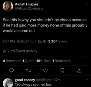 Akilah Hughes Instagram - In lieu of a daily news podcast, my thoughts. What a day 😂