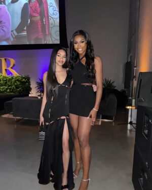 Akira Akbar Instagram - season 2 out nowwwww @belairpeacock

dress by @dundasworld