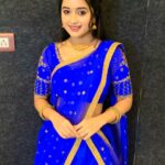 Akshaya Kandamuthan Instagram - Beautiful blue dress 💙 @visha_boutique_
