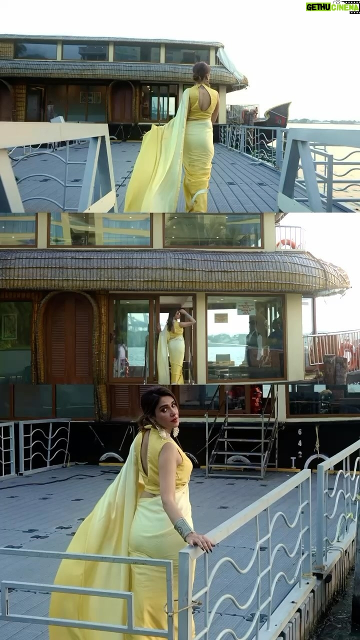 Akshitaa Agnihotri Instagram - Shoot for GHK …Muse Akshita Agnihotri Captured by Calypso events …designs @harianandcouture #fashion #fashiondesigner #sarees #fashionpost #newcollection