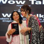 Akshitaa Agnihotri Instagram - @wowtalk.in awards celebrity guest my daughter @akshitaa.agnihotri in Delhi @holidayinn