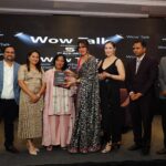 Akshitaa Agnihotri Instagram – @wowtalk.in awards celebrity guest my daughter @akshitaa.agnihotri in Delhi @holidayinn