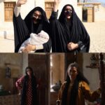 Alaa Shakir Instagram - الاء ورحاب هنادي وسعاد خولة وام شهاب في كل الحالات ممتنة لوجودج وحبج وعطائج للابد❤️❤️❤️ #الاء_شاكر #رحاب_العطار #البوم #ذاكرة_قلب #ممثلة #فنانة