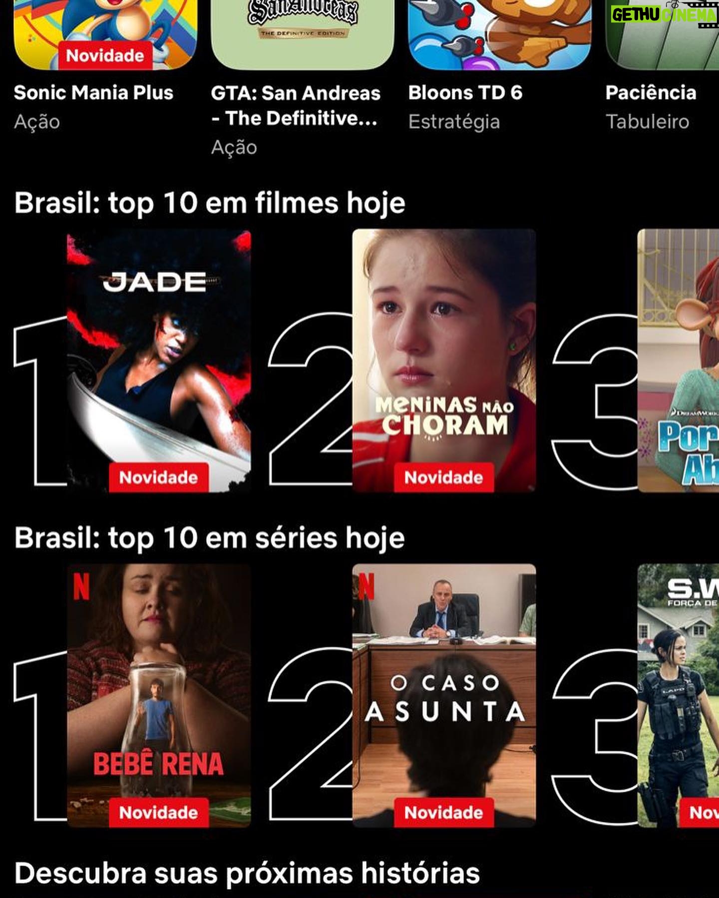 Alana Cabral - 2.8K Likes - muito amor e gratidão nessas fotos❤️🥹
#netflix #meninasnãochoram