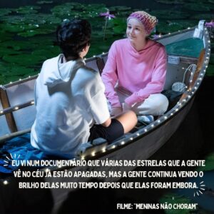 Alana Cabral Instagram - HOJE ESTAMOS NO TOP 2 DE FILMES MAIS ASSISTIDOS DA @netflixbrasil e @netflixpt ! Obrigada a todos pelas mensagens e por compartilharem essa história. Viva o cinema! #meninasnãochoram