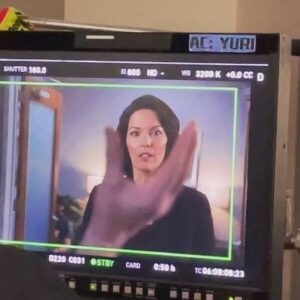 Alana de la Garza Instagram - Proof @sistosistosisto and I were brother and sister in a past life. He is trying to squish my head… and I’m letting him. 😂#fbicbs #behindthescenes @fbicbs