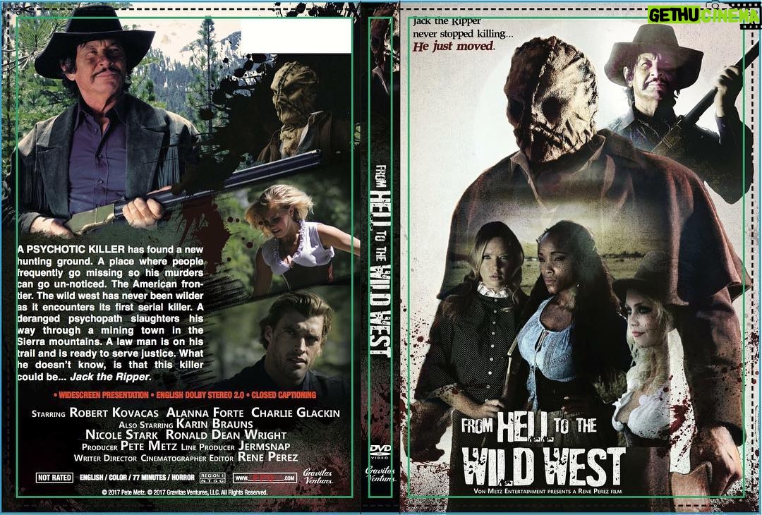 Alanna Forte - 213 Likes - The movie should be available on DVD soon. #fromhelltothewildwest