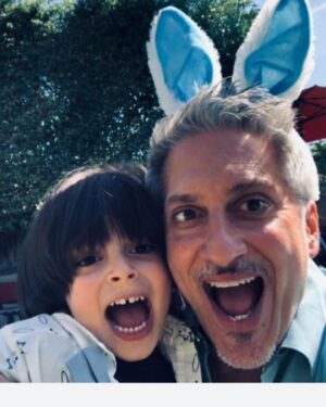 Alanna Ubach Instagram - Mis hombres, mi vida Happy Valentine’s Day! ❤️❤️💕💕