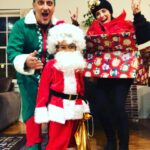 Alanna Ubach Instagram - MERRY MERRY CHRISTMAS!! Oxoxooxoxoxxo #mysonwantedtobesantafor halloweenandweranwithit!