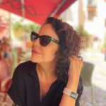 Alejandra Ambrosi Instagram - Son las expreso doble en punto ⏰ ☕️ ☀️
