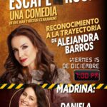 Alejandra Barros Instagram - Voy a tener el honor de estar con @danielaromoweb en esta función especial!!!!! Gracias Dany!!!!! Quien se anima? Ahí nos vemos! Viernes 15 de diciembre 7 pm!!!! Que emoción!!!! 🥰 @escaperoomobra