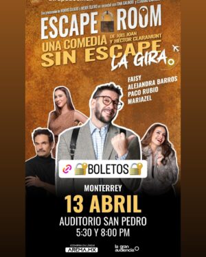 Alejandra Barros Instagram - Nos vemos el 13 de abril MONTERREY!!! Están listos??? #monterrey @atrapadosmex  Una comedia imperdible! 😉  1. Ale 3. Vicky