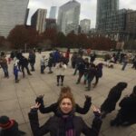 Alex Kingston Instagram - back in the Windy City. Kisses from Chicago. Xoxo - Alex