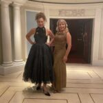 Alex Kingston Instagram - Feeling super happy after meeting @cje_official to discuss the style of dress she would create for Teens Unite Charity “Strictly” Fundraiser….and I am thrilled with the result 👍🏼❤️❤️❤️💋💋💋💋💋Thank you so much