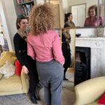 Alex Kingston Instagram - Feeling super happy after meeting @cje_official to discuss the style of dress she would create for Teens Unite Charity “Strictly” Fundraiser….and I am thrilled with the result 👍🏼❤️❤️❤️💋💋💋💋💋Thank you so much