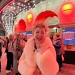 Alex Kingston Instagram - Had the most fab time at Moulin Rouge tonight!! How wonderful life is, come what may, it won’t be a bad romance….Go see it and live like tomorrow doesn’t exist!! xx