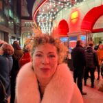Alex Kingston Instagram - Had the most fab time at Moulin Rouge tonight!! How wonderful life is, come what may, it won’t be a bad romance….Go see it and live like tomorrow doesn’t exist!! xx