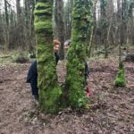 Alex Kingston Instagram - Witches playing in the woods ! Haha!