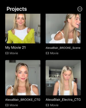 Alexa Blair Robertson Instagram - filming my first project of 2024 tomorrow. coming off of an industry-wide strike, I’m feeling extra grateful. I think it’s important to acknowledge the work & rejection an artist endures in order to experience highlight moments. it takes training, endless selftapes, and a whole lot of “no’s”. swipe to see a little bit of reality :)