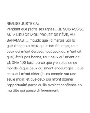 Alexandra Cosentino Instagram - Si pour devenir un vrai cow-boy tu dois tomber de ton cheval at least 100 fois… 🥹 Ce petit talk te ré-apprendra ce que les down de la vie nous font trop souvent oublier.

Dédicace spéciale à une GlowGirl que j’adore, you know who you are & you are FABULOUS ! 🫶🏽🌼❤️ 

#coulisses #coachingpersonal #underdogmentality #bulldogdetermination