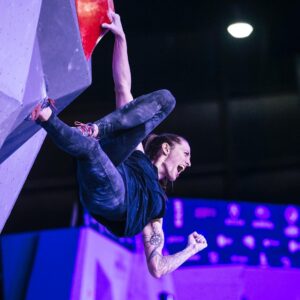 Alexandra Johnson Instagram - National Championships. So many emotions. THIS IS WHAT I CAME FOR!!! To be in finals with such incredible and genuine women and amazing athletes, and to put it all out there after so much time away was the BEST feeling! GOD I MISSED THIS. So much fun, so much hard work, so surreal. Congrats to everyone this weekend and thank you all for the awesome memories. 

@evolv_worldwide @trangoclimbing @organicclimbing @frictionlabs all photos @jonglassberg @louderthan11!