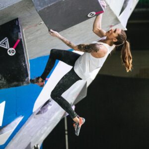 Alexandra Johnson Instagram - National Championships. So many emotions. THIS IS WHAT I CAME FOR!!! To be in finals with such incredible and genuine women and amazing athletes, and to put it all out there after so much time away was the BEST feeling! GOD I MISSED THIS. So much fun, so much hard work, so surreal. Congrats to everyone this weekend and thank you all for the awesome memories. 

@evolv_worldwide @trangoclimbing @organicclimbing @frictionlabs all photos @jonglassberg @louderthan11!