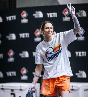 Alexandra Johnson Instagram - Another National Championship in the books. Feeling grateful to be able to continue competing at this level, being as strong as ever, and still having fun doing it. Wish I had a little more gusto left in the tank during boulder finals (in body and mind), and always more fitness for every lead round… Room for gains and improvement never ceases in our sport. It’s what keeps me coming back.

Photos @jonglassberg @thetallbeta 

@marmot @evolv_worldwide @athleticbrewing @hydroflask @tensionclimbing @trangoclimbing @frictionlabs @rhinoskinsolutions @organicclimbing