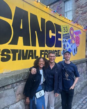 Alexandra Mardell Instagram - We’ve been Fringed 💛🎟️ @edfringe
