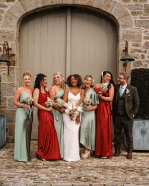 Alexandra Mardell Instagram - Mr & Mrs Parker. Here’s to forever 🤍 

Photos copyrighted - @bloomweddingsuk @alexandramardell ©️ 

Had a lovely chat with @ok_mag about our special day. Magazine is out tomorrow! 

Extra special thanks to 
Dress - @theivorydressingroom 
Stylists - @princessoccasions 
Bridesmaids Dresses - @rewrittenbridesmaids 
We can’t thank you enough 🤍 

Thank you to everyone who celebrated with us and gave us the mosh perfect day. Love you lots.

If you’re northern based we highly recommend our fabulous suppliers. (No ADs. Just incredible business who we loved) 

Cake - @wheretheribbonends 
Makeup - @nicole_savillemakeup 
Hair - @lottiehaighhair 
Hair piece - @weddingfairyandfriends 
Bride bouquet - @facaldo.flowers 
Confetti - @adamapple.co.uk 
Shoes - @di_hassall 

Check my wedding highlight for more pre wedding/hen do suppliers. 

So much love from The Parkers 🤍