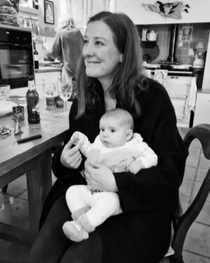Alexandra Maria Lara Instagram - What a blessing to meet my beautiful niece ❤️ so grateful to have precious family time in Yorkshire 🌈
