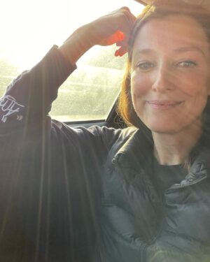 Alexandra Maria Lara Instagram - Driving home for Christmas 🎄❣️First time we’ve made it here in 3 years 🥲 …#christmas #family #yorkshire 
Wishing you all a peaceful, happy Christmas ❤️