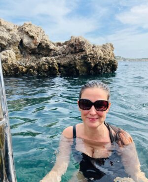 Alexandra Maria Lara Instagram - You and me #time #sun #happiness ❤️