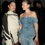 Alexandra Beaton Instagram – Congrats to my 🚬king @mariofugnitto on an amazing show, I love you and I love denim on denim. 

Last photo, best photo