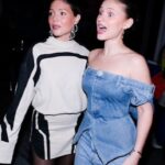 Alexandra Beaton Instagram – Congrats to my 🚬king @mariofugnitto on an amazing show, I love you and I love denim on denim. 

Last photo, best photo