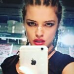 Alexandra Dinu Instagram – A quick selfie before going on set. ;) Here, on my first day of shooting, a year ago, on set of the upcoming movie, Final Score. 
Really loved this bloody girl and had so much fun filming this movie!
Go see it – September 7th, in cinemas, in UK. 
#finalscore #movie #superaction #badassvillain #russiangirl #davebautista #piercebrosnan #raystevenson