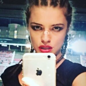 Alexandra Dinu Instagram - A quick selfie before going on set. ;) Here, on my first day of shooting, a year ago, on set of the upcoming movie, Final Score. 
Really loved this bloody girl and had so much fun filming this movie!
Go see it - September 7th, in cinemas, in UK. 
#finalscore #movie #superaction #badassvillain #russiangirl #davebautista #piercebrosnan #raystevenson