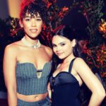 Alexandra Shipp Instagram - a night celebrating 🍯@sydney_sweeney 🐝 with @variety 💇🏽‍♀️ @larryjarahsims 💄 @danadelaney 👗 @mandelkorn