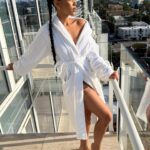 Alexandra Shipp Instagram - /fē•ling/ conscious recognition a wind my mind settles to the breeze i inhale filling my chest with presence I exhale letting go of the dark side of my ego i am here allowing the moment allowing my heart to just beat in moments when i am reeling i focus on this feeling 💄💇🏽‍♀️ @makeupbynkc #whereisthedress
