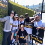 Alexandra Shipp Instagram - standing up for the next generation of @sagaftra @wgawest 💪🏾 #union #strong