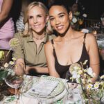 Alexandra Shipp Instagram - a night in Miami with the wonderful smart funny compassionate talented and LEGENDARY @toryburch 🌴 💄💇🏽‍♀️ @makeupbynkc 👗 @toryburch