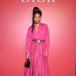 Alexandra Shipp Instagram - a beautiful @diorbeauty @dior dinner date celebrating #RougeDior I ate way too much pasta laughed extremely hard & had a DUDE reunion I didn’t know my 🖤 needed 🥰 💄 @danadelaney X @peterphilipsmakeup X @dior 💇🏽‍♀️ @larryjarahsims