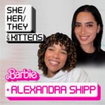 Alexandra Shipp Instagram - 💗So excited my own personal Barbie/long time friend @alexandrashipppp is on @sheherthey this week for a very special post strike chat to talk all things Barbie movie, her characters obsession with Margot Robbie’s (relatable tbh), working with Greta Gerwig, smashing gender expectations, and important life advice from mountain goats🙃 ✨Full episode streaming now on YouTube & anywhere you get podcasts | www.sheherthey.com |✨