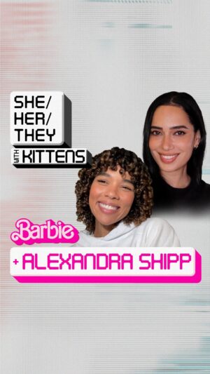 Alexandra Shipp Instagram - 💗So excited my own personal Barbie/long time friend @alexandrashipppp is on @sheherthey this week for a very special post strike chat to talk all things Barbie movie, her characters obsession with Margot Robbie’s (relatable tbh), working with Greta Gerwig, smashing gender expectations, and important life advice from mountain goats🙃
✨Full episode streaming now on YouTube & anywhere you get podcasts | www.sheherthey.com |✨