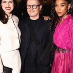 Alexandra Shipp Instagram - a beautiful @diorbeauty @dior dinner date celebrating #RougeDior I ate way too much pasta laughed extremely hard & had a DUDE reunion I didn’t know my 🖤 needed 🥰 💄 @danadelaney X @peterphilipsmakeup X @dior 💇🏽‍♀️ @larryjarahsims