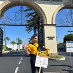Alexandra Shipp Instagram - 🖖🏾 if you know me I LOVE @startrek if you know me, i’ve also been picketing since May we’re still out here. we’re still goin in. BUT DON’T THREATEN ME WITH A COSPLAY MOMENT i will go hard. @sagaftra @wgawest #union #strong #sheavulcan