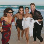 Alexandra Shipp Instagram - Happy Birthday my beautiful friend Knowing you and having you in my life has been a true fucking blessing since the moment we laid eyes on each other. Baring witness to you marrying the kindest, most loving man has been such an honor. I see your happiness I relish in your joy I cry when I see what this man brings into your life Forever your sniffling friend happy crying in the corner 🖤