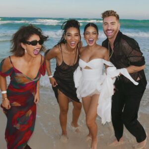 Alexandra Shipp Instagram - Happy Birthday my beautiful friend 

Knowing you and having you in my life has been a true fucking blessing since the moment we laid eyes on each other. 
Baring witness to you marrying the kindest, most loving man has been such an honor. 
I see your happiness 
I relish in your joy
I cry when I see what this man brings into your life
Forever your sniffling friend happy crying in the corner 🖤