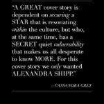 Alexandra Shipp Instagram - Who’s that Girl? Alexandra Shipp photographed by Cass Bird, exclusively for VIOLET GREY: The CHANEL Red Carpet Edit. Read Cassandra Grey’s intimate interview with Alex at violetgrey.com. Starring: @alexandrashipppp Photographed by: @cassblackbird Creative Direction by: @cassandragrey @vicenakina Editorial Direction by: @sbrogue Makeup by: @tashareikobrown Hair by: @kimblehaircare Nails by: @betina_goldstein Styling by: @andamasha Production: @starkman.associates Casting by: @jilldemling Fashion & Beauty by: CHANEL #violetgrey #violetcodeapproved #welovecoco #alexandrashipp